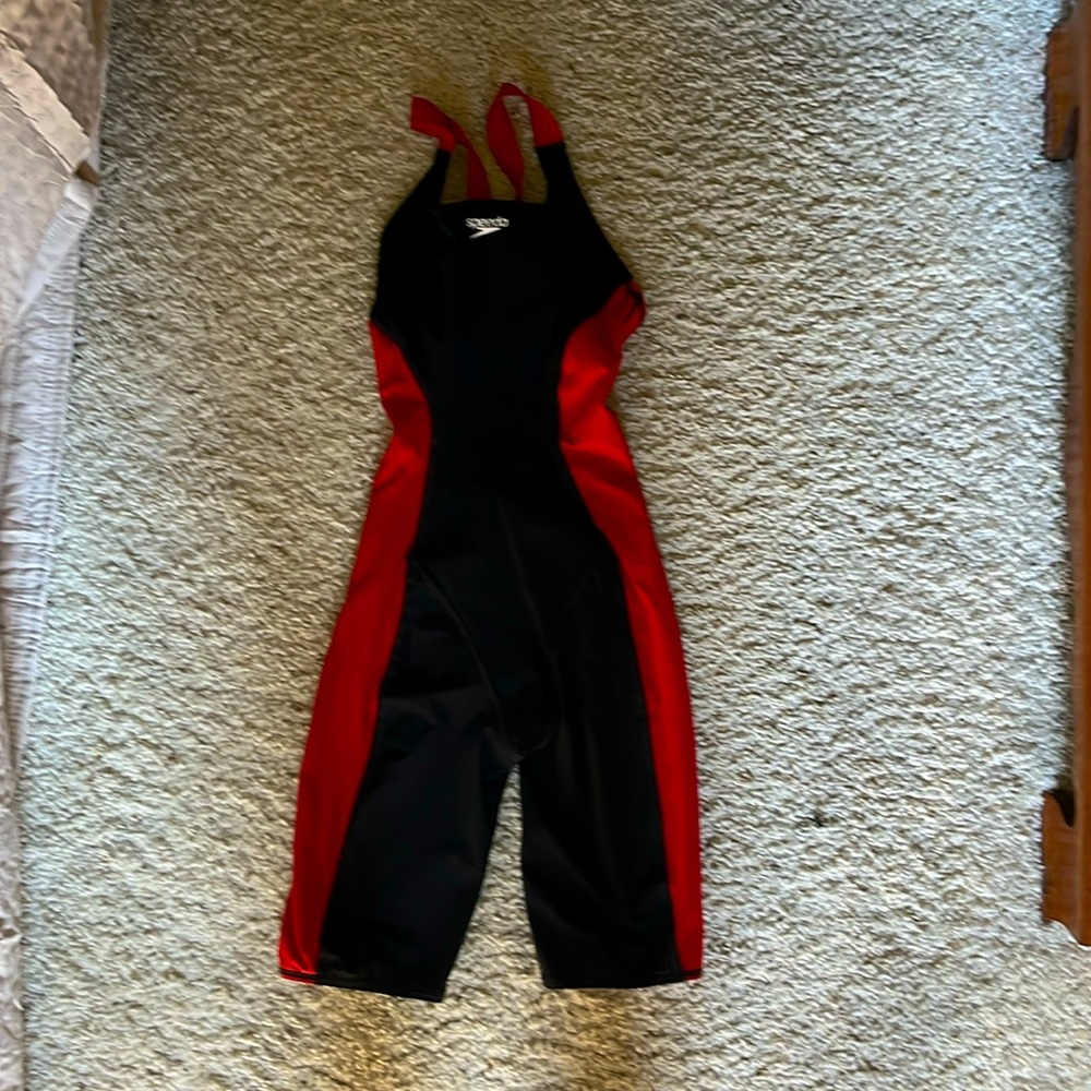 Speedo Power Plus Kneeskin Tech Suit open back